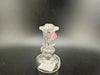 Brando Glass Carta Glass Replacement Dry Top in clear borosilicate glass for enhanced vaping and dabbing experience.
