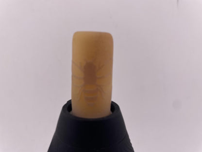 Brando Glass Puffco Proxy Core Accessory -  Bee Hive Honey Comb Base & Mouth Piece  ( Yellow )