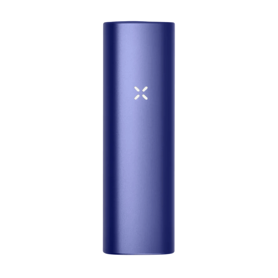 Pax Plus Portable Vaporizer in sleek blue design, ideal for dry herbs and concentrates, part of the complete kit.