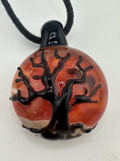 Crondo Glass Pendant - Tree of Life