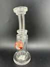 Crondo Glass Clear Banger Hanger Rig w/ Millie Image Marble14mm 90°