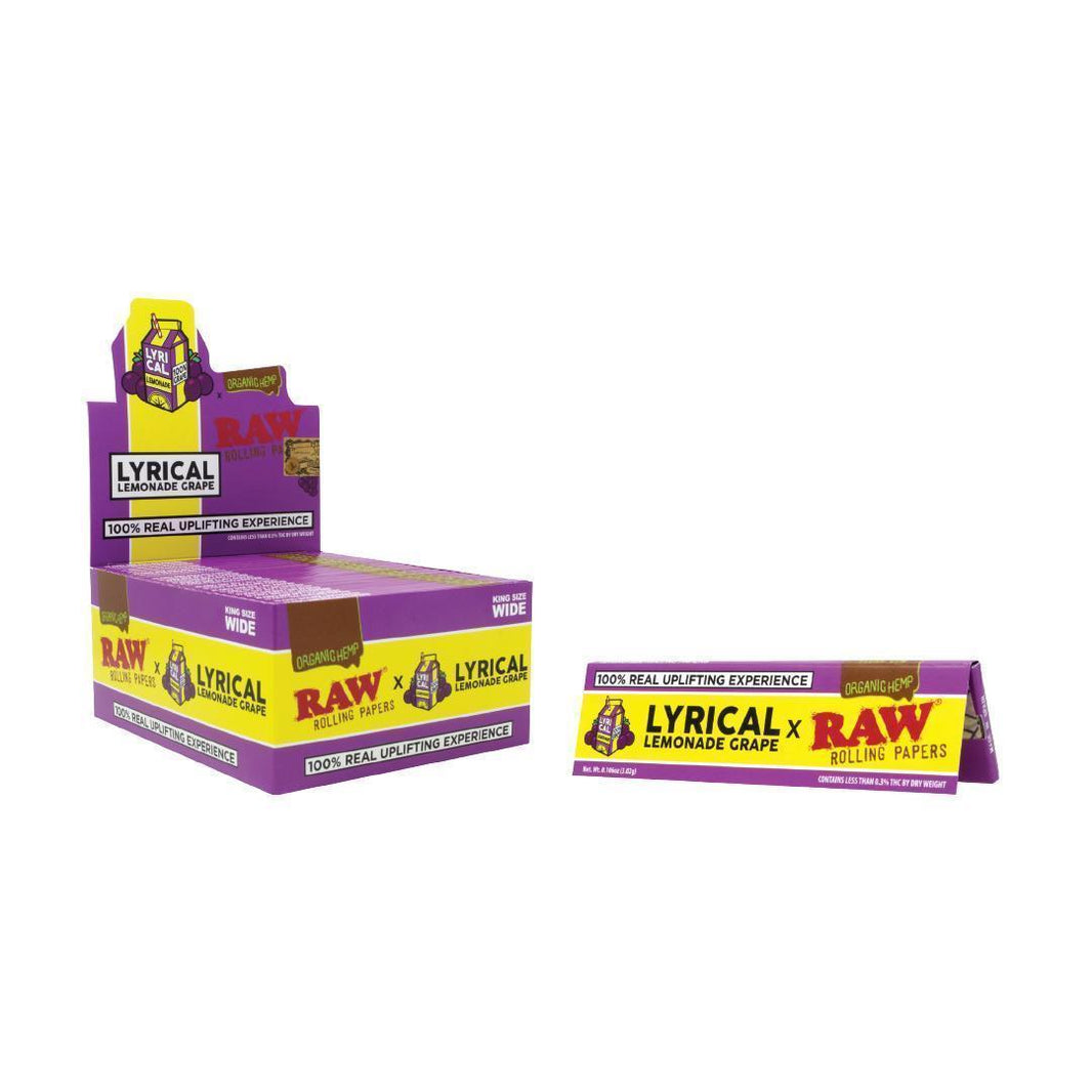 Lyrical Lemonade x Raw King Size Wide Papers