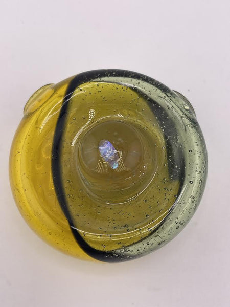 A Train Glass Pendant - Hollow Disk