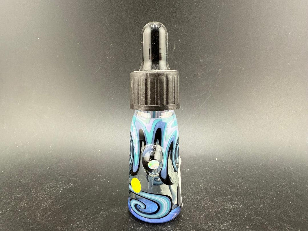 Highgrade Glass Dropper Bottle / Vial - Worked