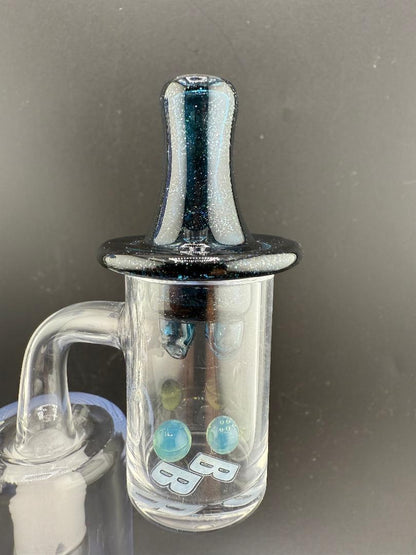 HighGrade Glass Full Color Blue Spinner Cap