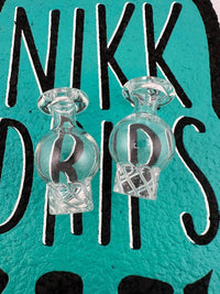 Import Glass Spinner Cap - Spiral Bubble Cap