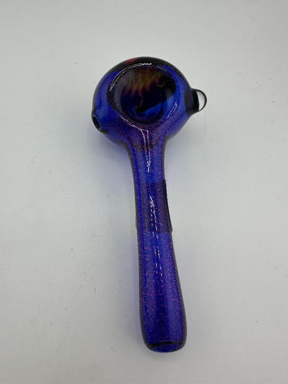 Filla John Glass Dry Pipe - Full Color w/ Wig Wag Cap