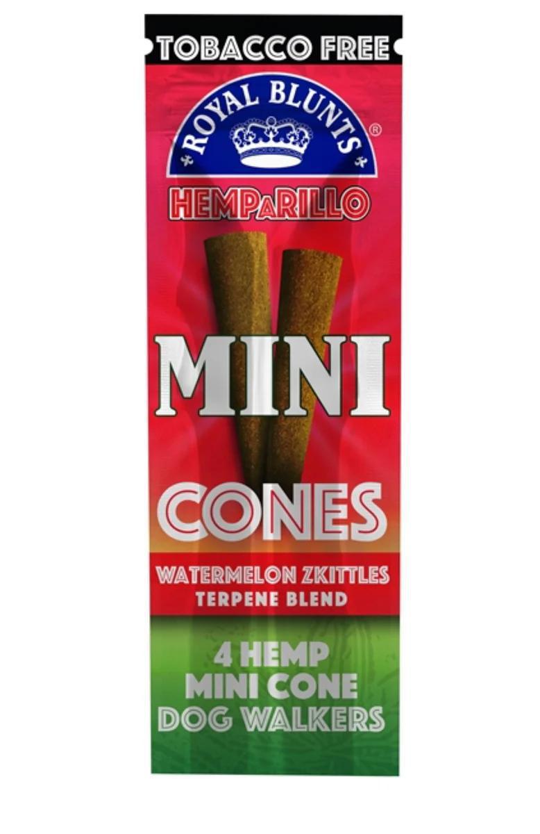 Royal Blunts Hemparillo 4pk Mini Hemp Cones