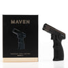 Maven Model K Butane Torch with box, featuring windproof flame and adjustable settings for high-precision tasks.