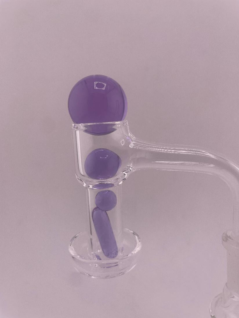 Mop Head Glass Slurper Quartz Terp Pearl Set