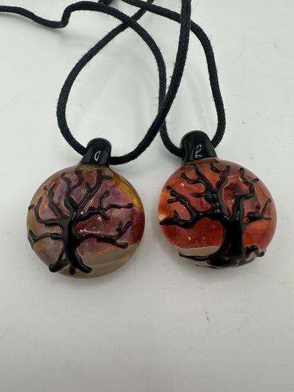 Crondo Glass Pendant - Tree of Life