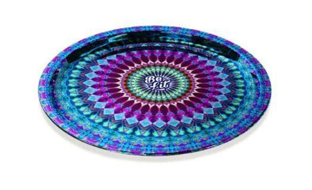 Be Lit Rolling Tray - Blue Mandala