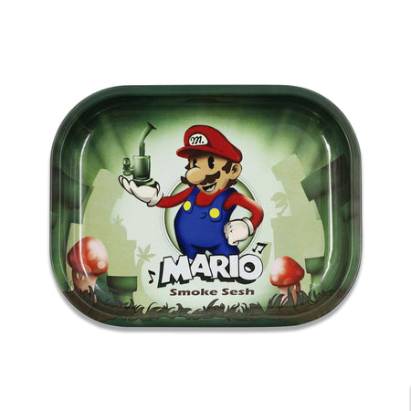 Mario Smoke Sesh Rolling Tray Mini