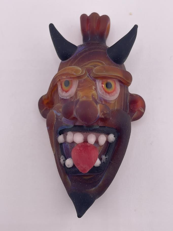 Crondo Glass Pendant - Devil