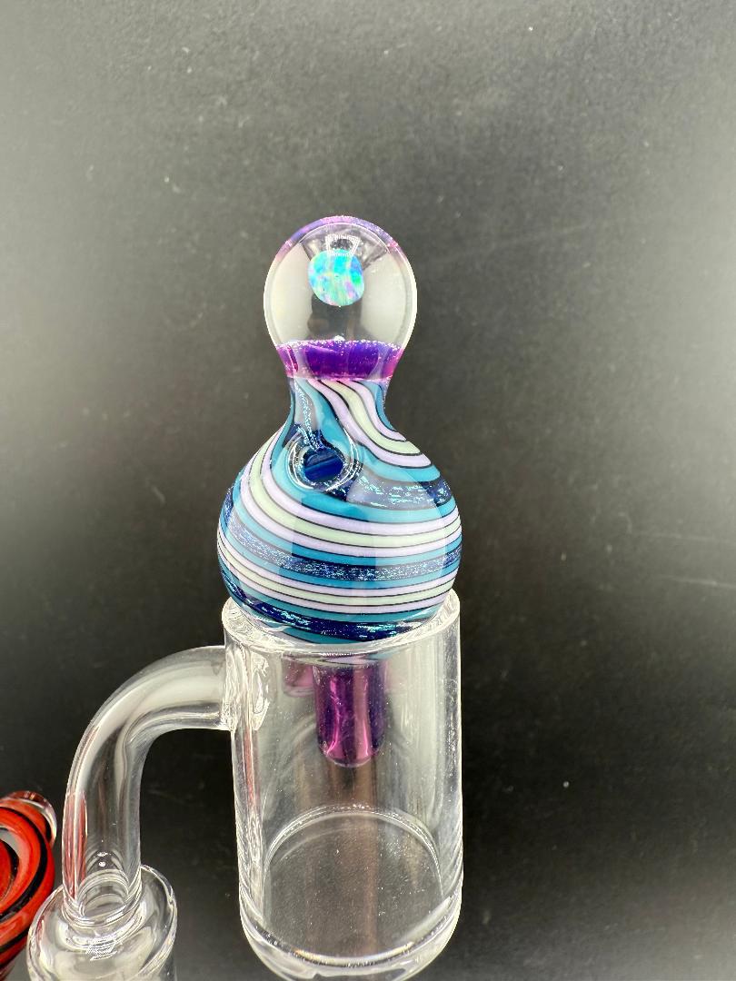 HighGrade Glass Opal Wig Wag Bubble Cap