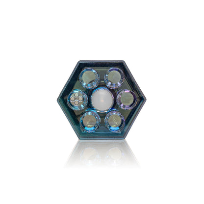 Red Eye Tech 14mm Bowl - Revolution V2 ( Coming Soon ) in hexagonal shape with six chambers for optimal airflow.