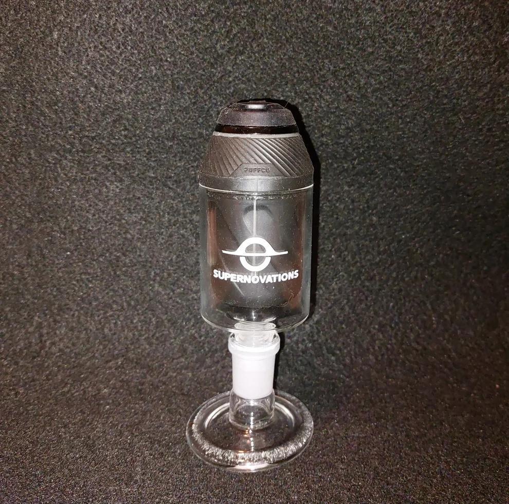 Supernovations Quarky Quartz Space Dock – Puffco Proxy 14mm Adapter