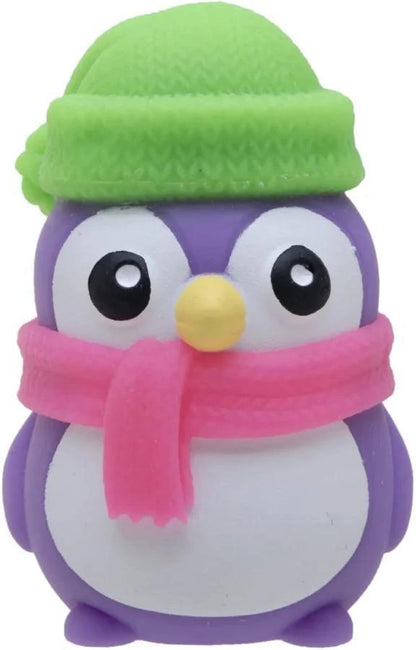 NeeDoh Polar Glow Penguin Squish Toy by Schylling
