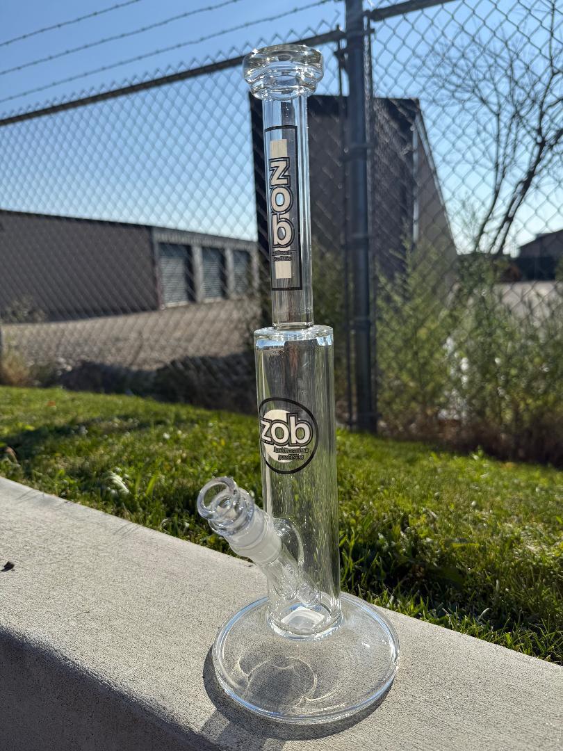 Zob Glass Wubbler Straight Tube 14mm