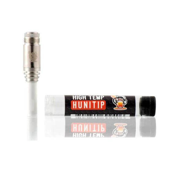 High Temp HuniTip ceramic heating tip for Huni Badger devices, designed for enhanced flavor and safe extraction.