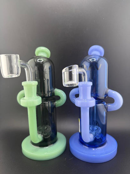 MAV Glass Pill Box Recycler 14mm 90°