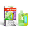 Off Stamp X-Cube  Crystal Kit 35k with Sour Apple Ice flavor and visible e-liquid level.