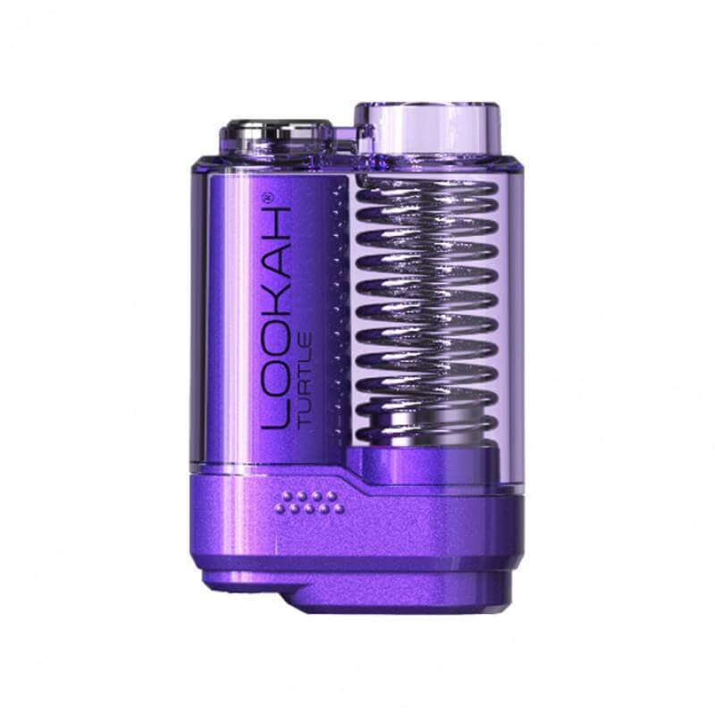 Lookah Turtle 510 battery in purple, compact design for dab pens with three preset voltages and inhale activation.