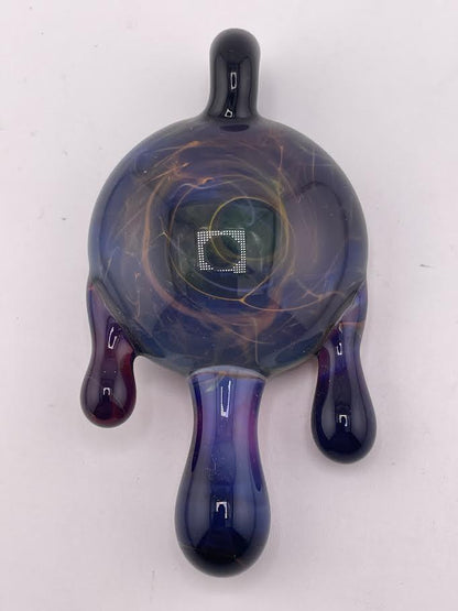 Tim Doane Glass Pendant - Drippy Chaos Tech