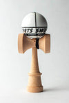 Sweets Kendama Starter - Sticky Clear, perfect for beginners, featuring KEN Amped Shape for easy play and community learning.