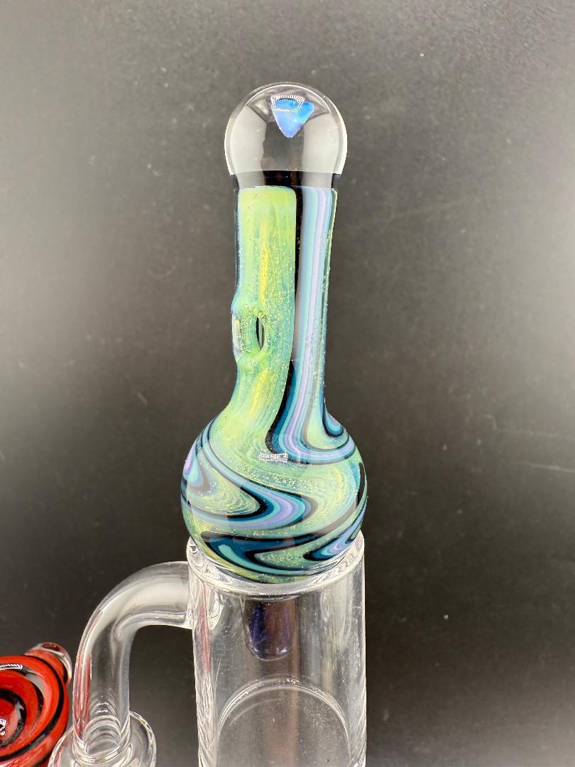 HighGrade Glass Opal Wig Wag Bubble Cap