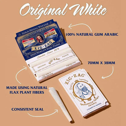 Zig Zag Original White Cigarette Papers