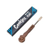 Cookies Wax Dab Tool with wooden handle and flat tip, packaged in stylish box for concentrate enthusiasts.