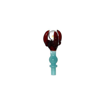 CaliBear Glass  Dr Dabber Switch 2 Joystick Carb Cap - Dragon Claw Opal