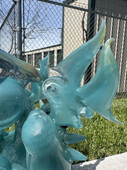 Brando Glass - Big Blue Skull Rig