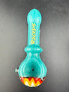Ruckus Glass Hand Pipe -5" Wig Wag Cap