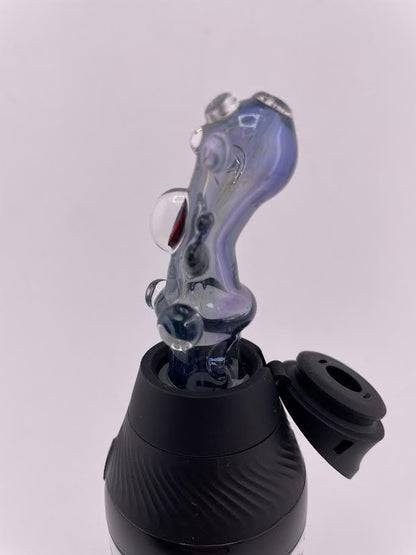 Brando Glass Puffco Proxy Core Accessory - Mouth Piece Blue Grateful Dead