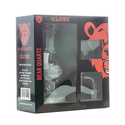 Bear Quartz The Globe Kit packaging showcasing complete dabbing set for enhanced smoking experiences.