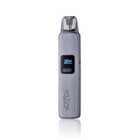 DotMod dotPod Pro Kit in grey with digital display, compact design, perfect for vaping enthusiasts.