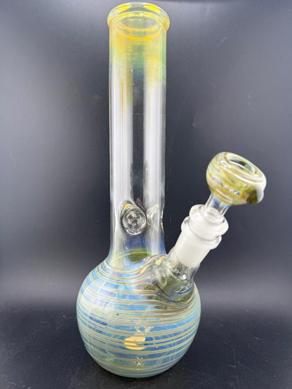 Highgrade Glass Flower Beaker - OG Style Fumed 14mm 45°