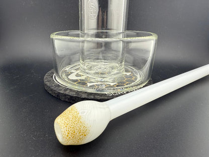 SurfRat Glass Quartz Terp Slurper Mug With Q Tip Straw