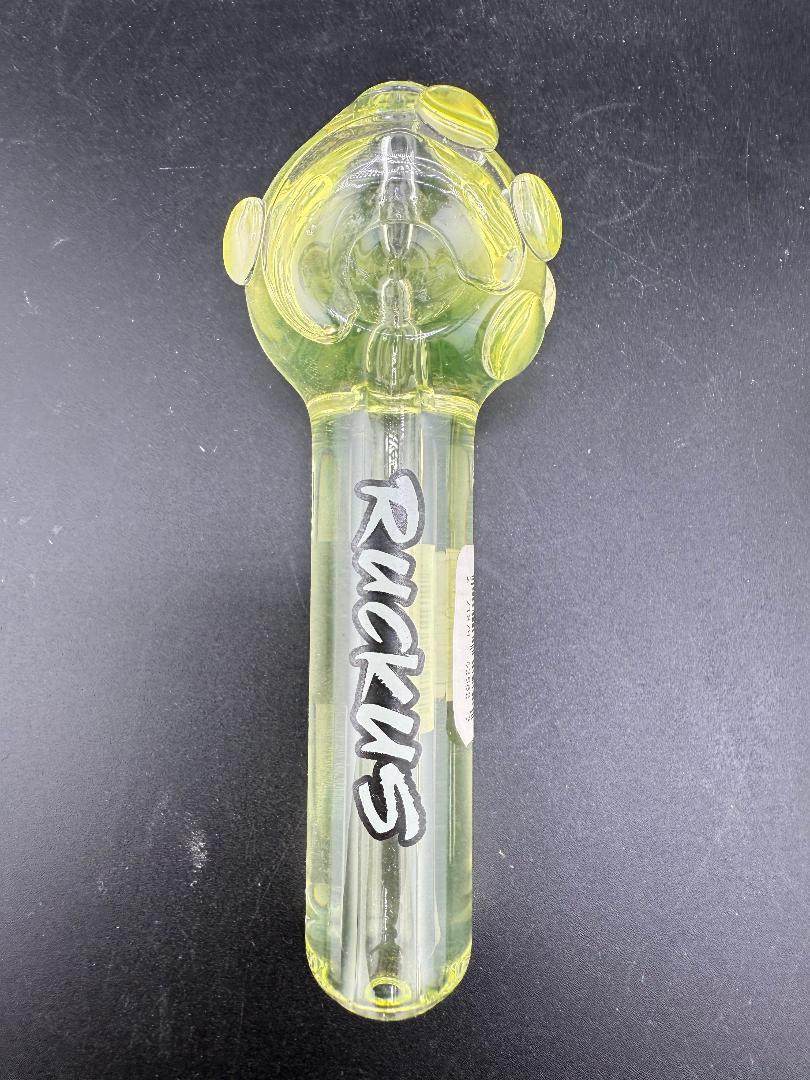 Ruckus Glass Hand Pipe - Glyco Freezable