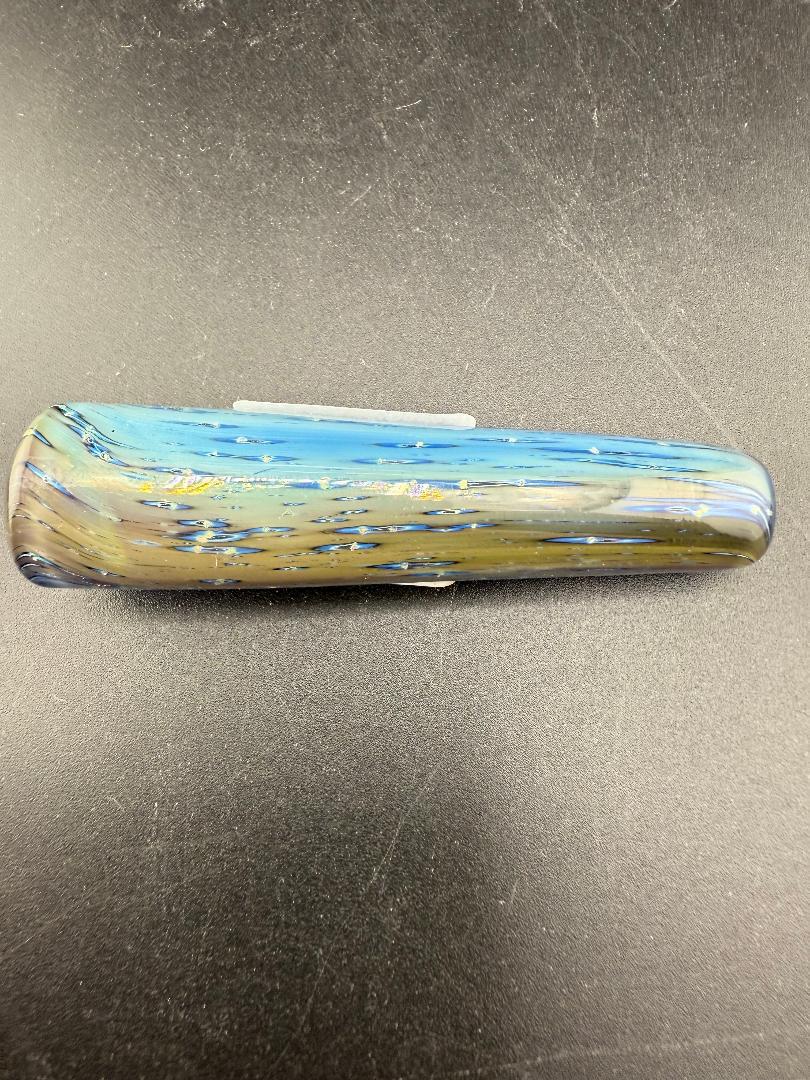 Brando Glass Blunt / Joint Holder - Space Tech & Crushed Opal