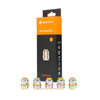 GeekVape Z Series Coils in packaging, 0.25 dual coils designed for optimal flavor and vapor production.