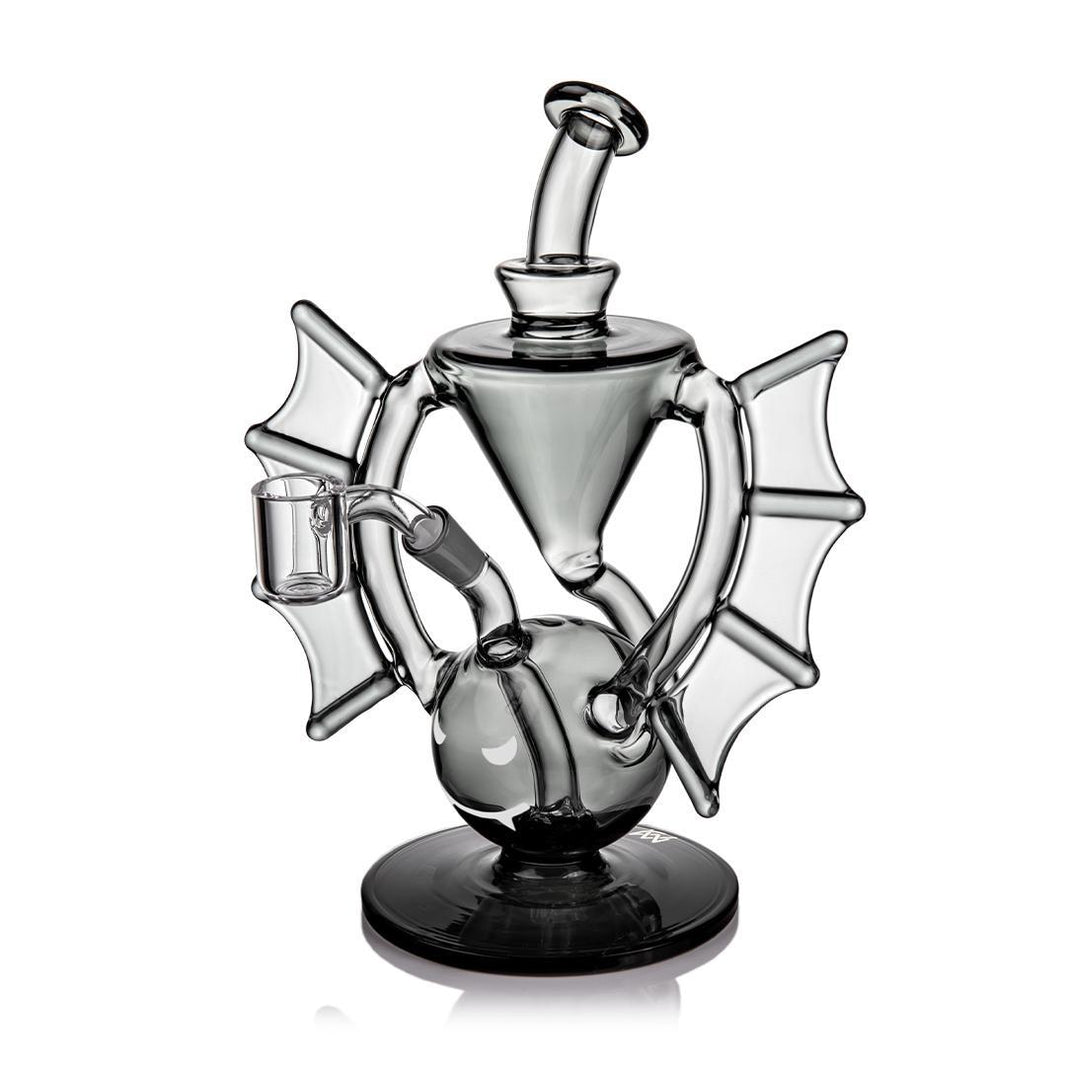 Nocturne Bat Rig COMING SOON - Limited Edition mini dab rig with bat-inspired design and glow-in-the-dark features.