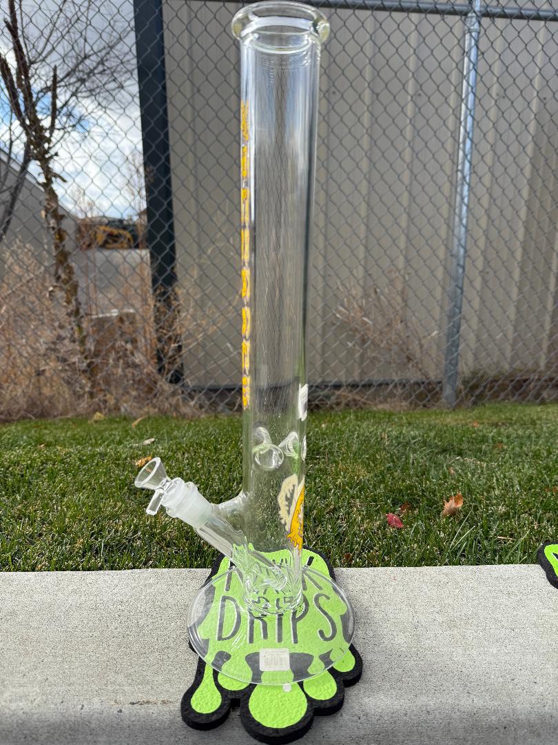 Antidote Glass 18" Straight Tube 14mm 45° Drip