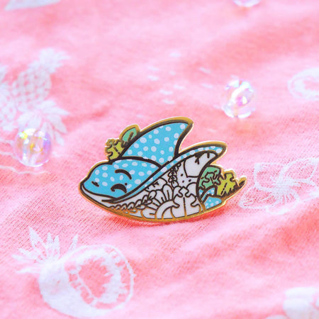 Evy Benita Enamel Pin - Spotted Eagle Ray