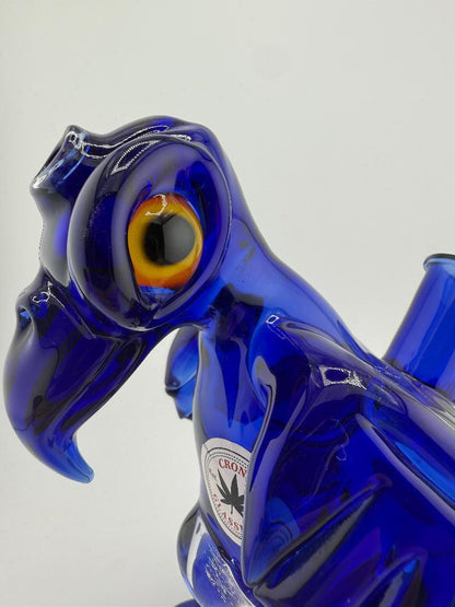 Crondo Glass Cobalt Standing Bird Of Prey 14mm 45°