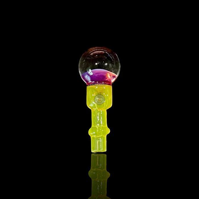 Tokr Glass Puffco Peak Accessory - Marble Joystick ( Coming Soon ) shown against a black background.