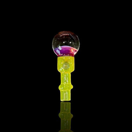 Tokr Glass Puffco Peak Accessory - Marble Joystick ( Coming Soon ) shown against a black background.