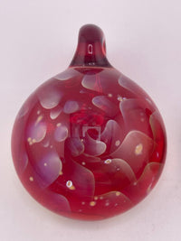 Brando Glass Pendat - Red w/ Fume Tech